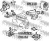 FEBEST HM-BE5FR Engine Mounting
